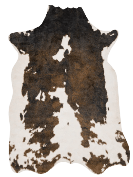 photo of a cow hide rub
